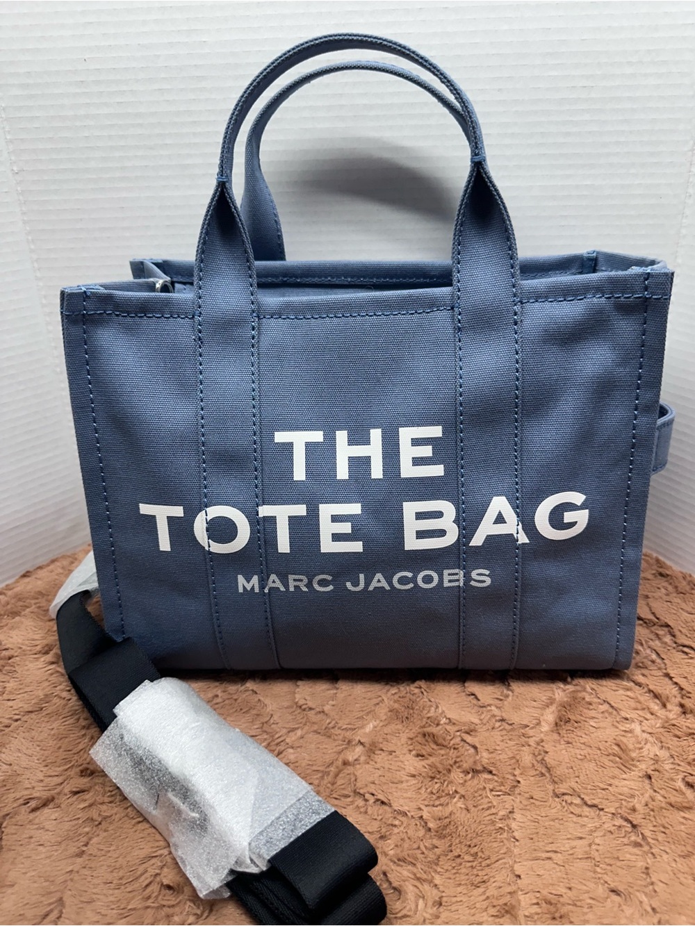 Marc Jacobs Blue Canvas 'The Tote Bag'